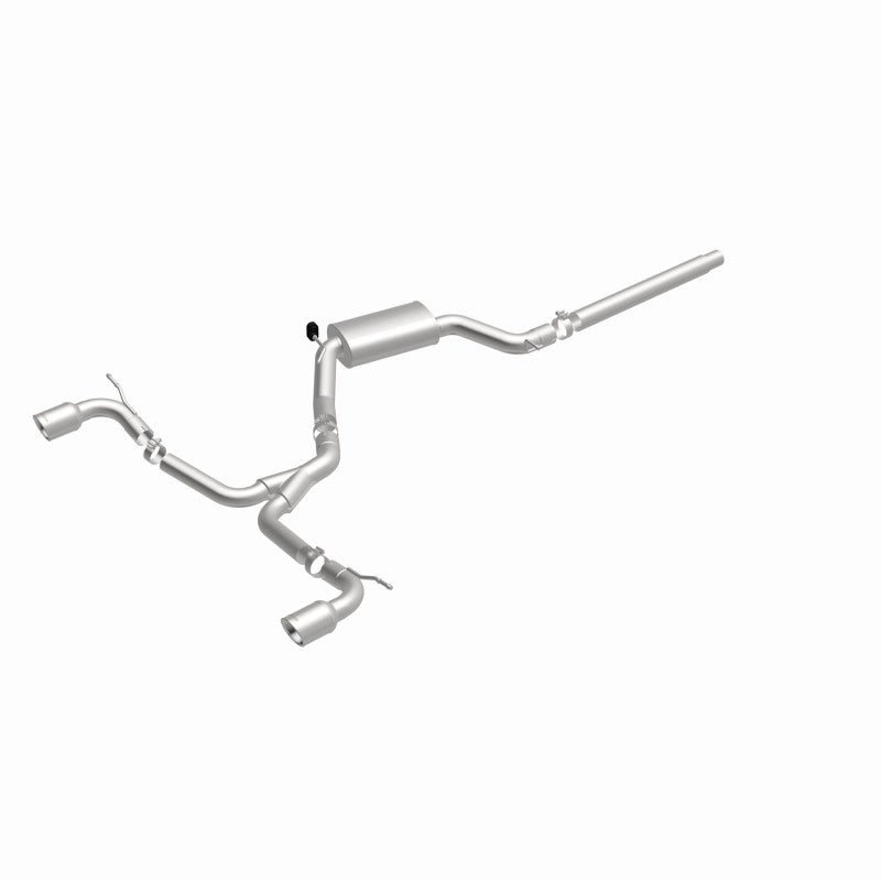 Magnaflow - MagnaFlow SYS C/B Dual Split Rear Exit 4in Polished Tips 2015 VW GTI 2.0L Turbo - Panda Motorworks