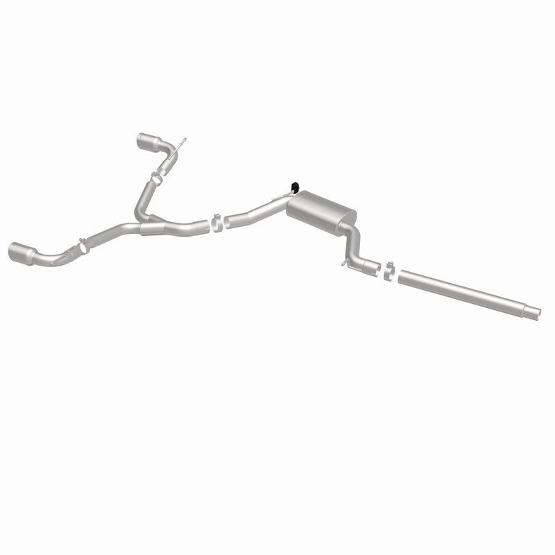 Magnaflow - MagnaFlow SYS C/B Dual Split Rear Exit 4in Polished Tips 2015 VW GTI 2.0L Turbo - Panda Motorworks