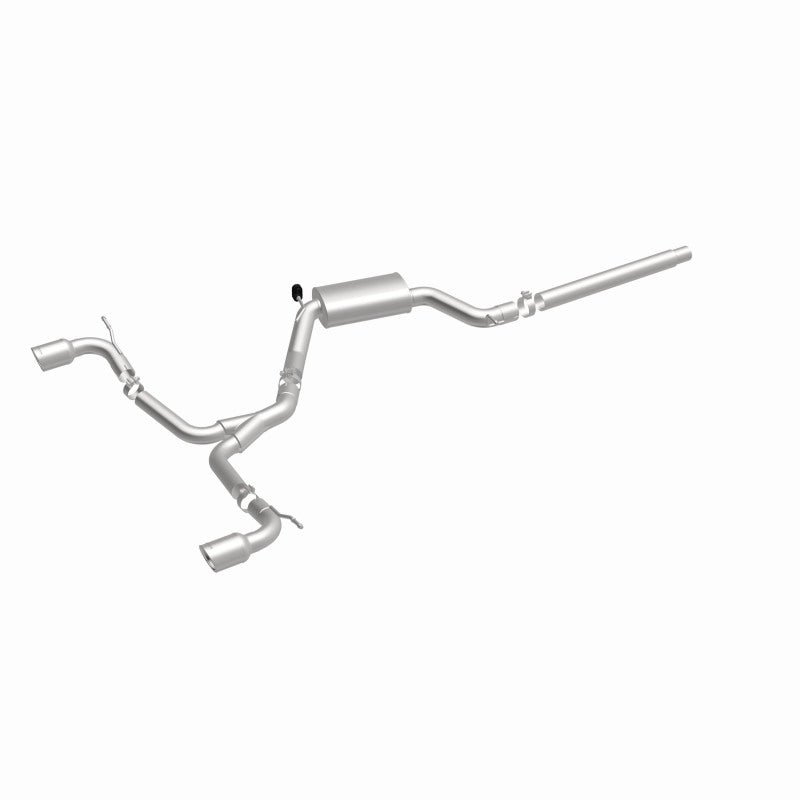Magnaflow - MagnaFlow SYS C/B Dual Split Rear Exit 4in Polished Tips 2015 VW GTI 2.0L Turbo - Panda Motorworks