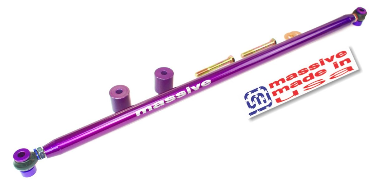 Massive - Massive Speed System Badwater Adjustable Panhard Bar w/ Billet Relocate - 21+ Bronco - Panda Motorworks