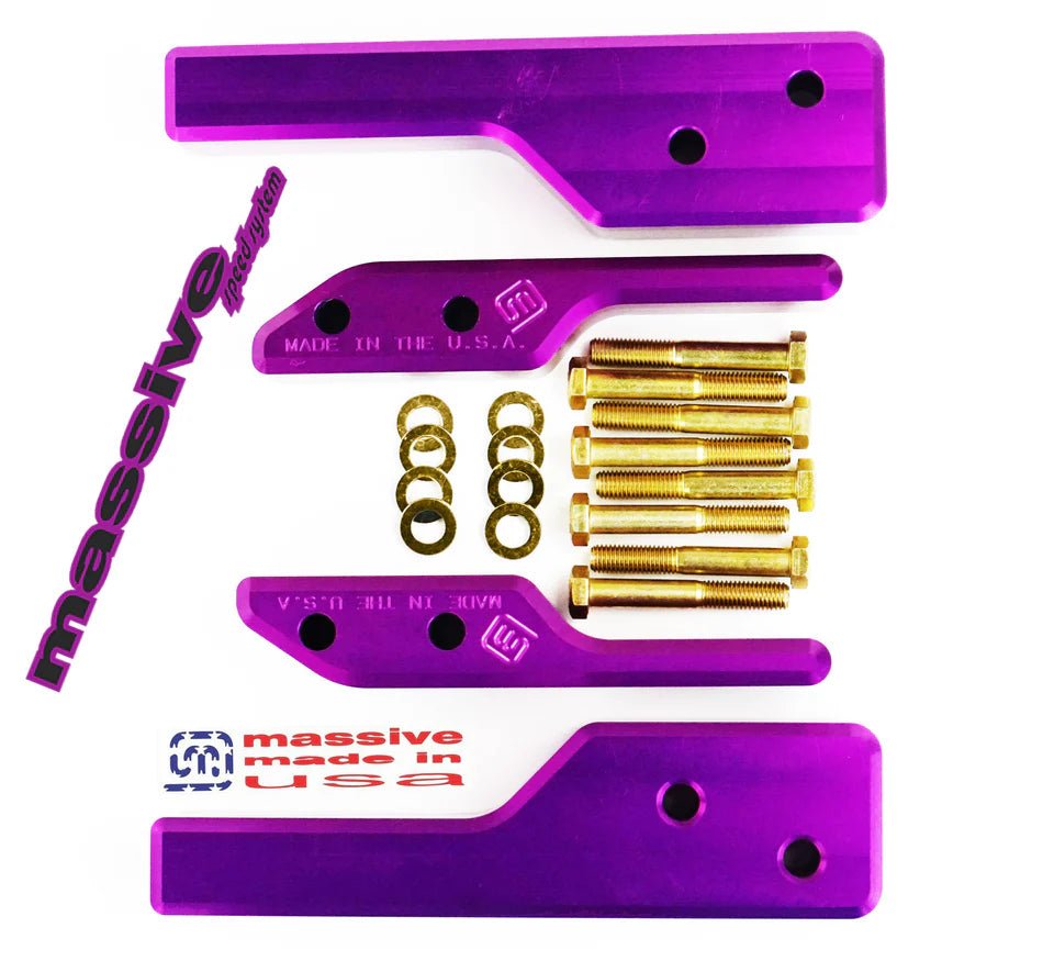 Massive - Massive Speed System Billet High Clearance Intrusion Beams - 2021 + Ford Bronco - Panda Motorworks