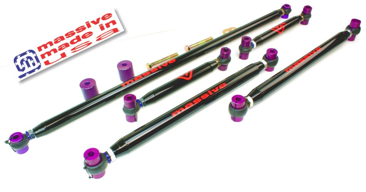 Massive - Massive Speed System Traction Satisfaction Complete Rear KIT - 21+ Bronco - Panda Motorworks