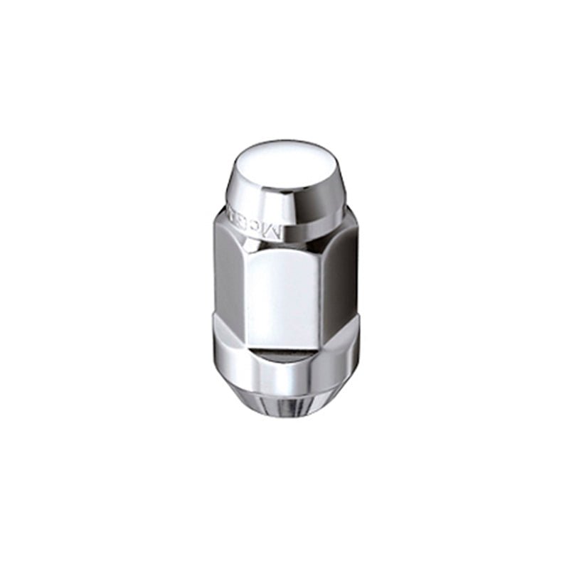 McGard - McGard Hex Lug Nut (Cone Seat Bulge Style) M14X1.5 / 22mm Hex / 1.635in. Length (4 - Pack) - Chrome