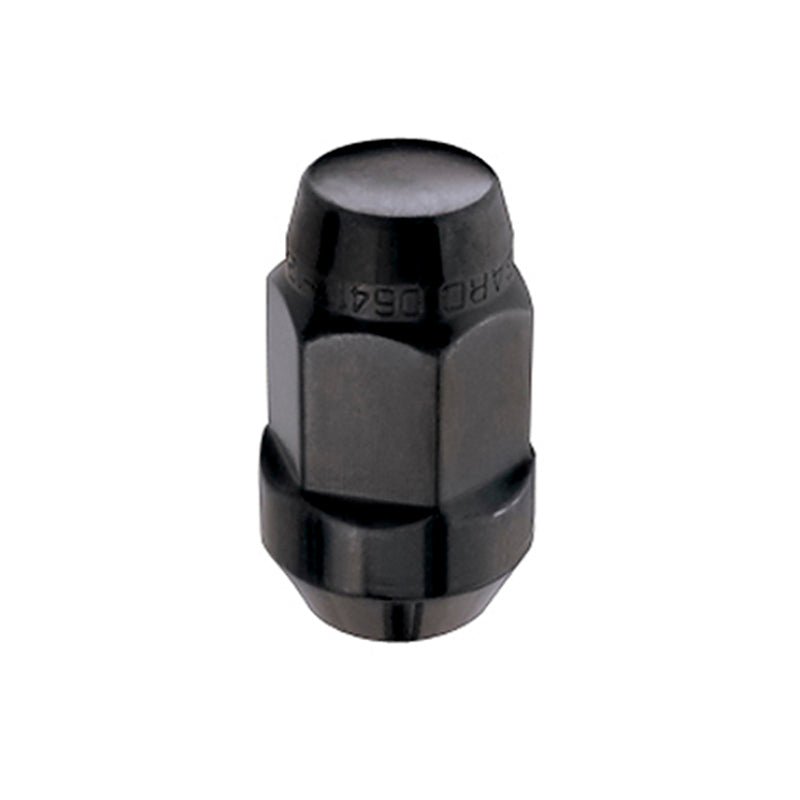 McGard - McGard Hex Lug Nut (Cone Seat Bulge Style) M14X1.5 / 22mm Hex / 1.635in. Length (Box of 144) - Black