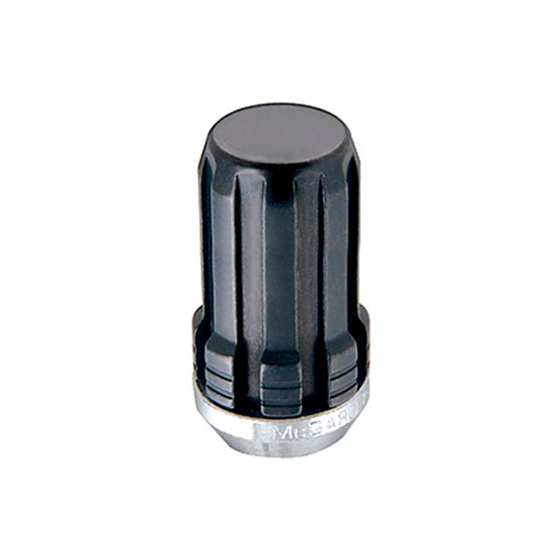 McGard - McGard SplineDrive Lug Nut (Cone Seat) M14X1.5 / 1.648in. Length (4 - Pack) - Black (Req. Tool)