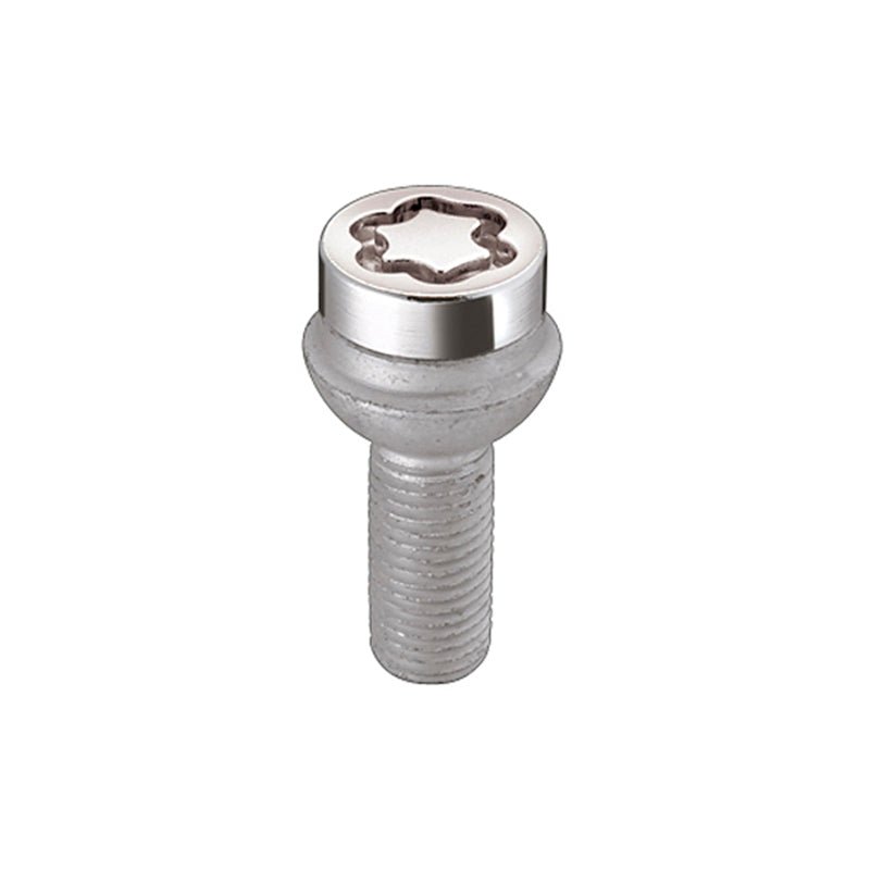 McGard - McGard Wheel Lock Bolt Set - 4pk. (Radius Seat) M14X1.5 / 17mm Hex / 26.7mm Shank Length - Chrome