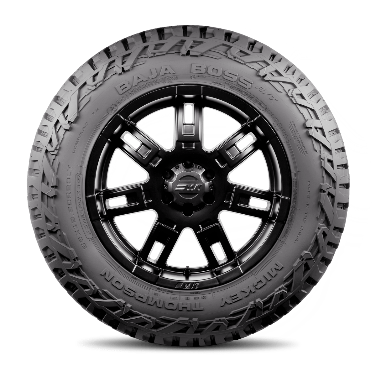 Mickey Thompson - Mickey Thompson Baja Boss A/T Tire - 33X12.50R17LT - Panda Motorworks
