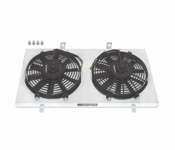 Mishimoto 08+ Mitsubishi Lancer Evo Aluminum Fan Shroud Kit - Panda Motorworks - 3