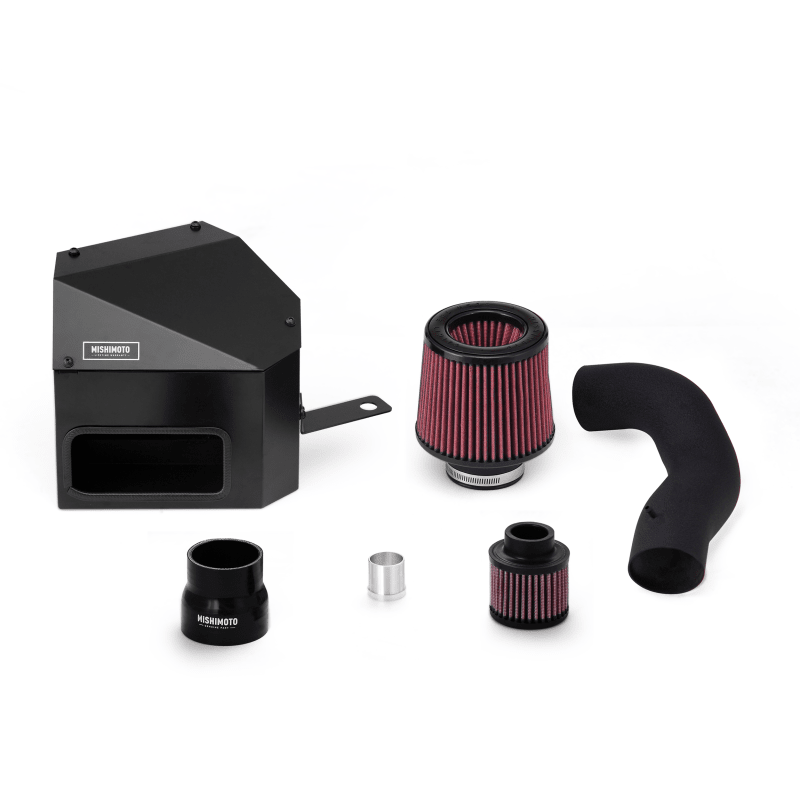 Mishimoto - Mishimoto 15 - 16 VW Golf/GTI 1.8L/2.0L Performance Air Intake Kit - Wrinkle Black