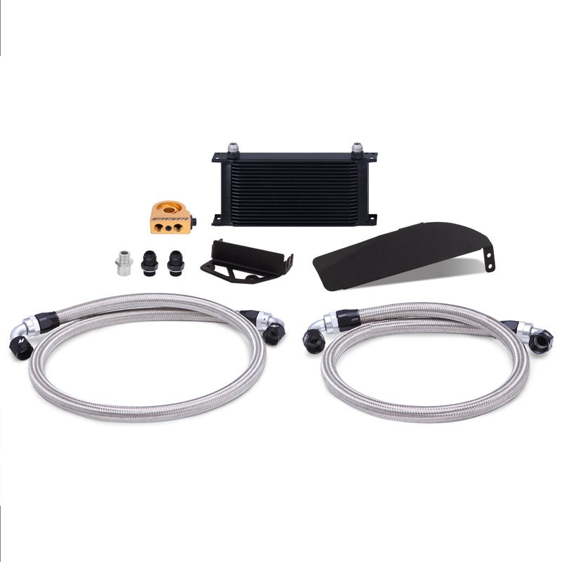Mishimoto - Mishimoto 2017+ Honda Civic Type R Direct Fit Oil Cooler Kit - Black