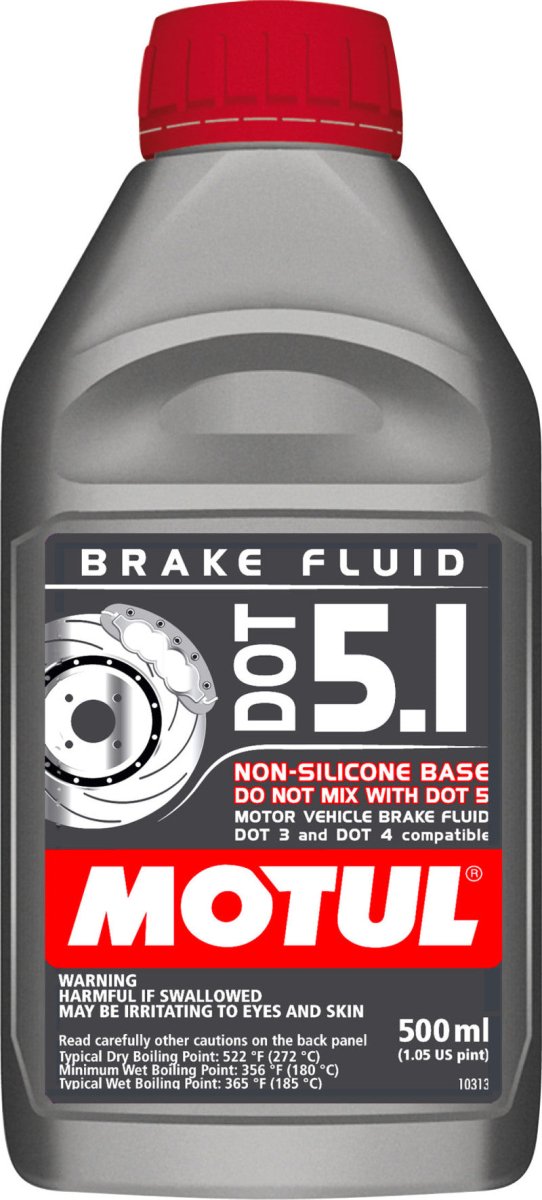 Motul - Motul 1/2L Brake Fluid DOT 5.1 - Case of 12 - Panda Motorworks