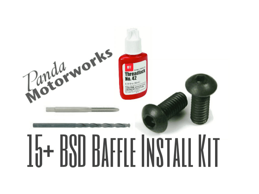 Panda Motorworks BSD Baffle Install Kit (2015+) - Panda Motorworks