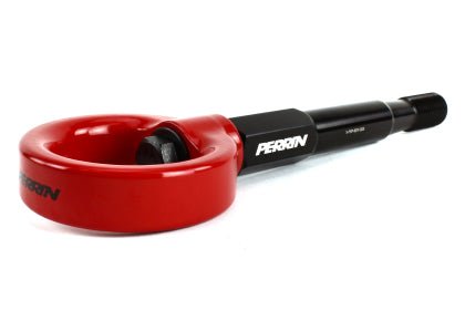 Perrin Performance - Perrin 15 - 17 Subaru WRX/STI Tow Hook Kit (Front) - Red