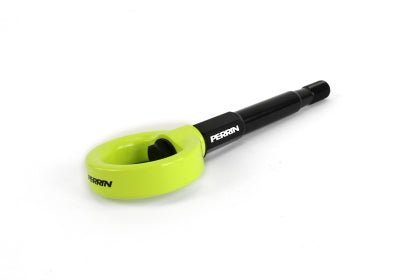 Perrin Performance - Perrin 18 - 19 Subaru Crosstrek Tow Hook Kit (Rear) - Neon Yellow