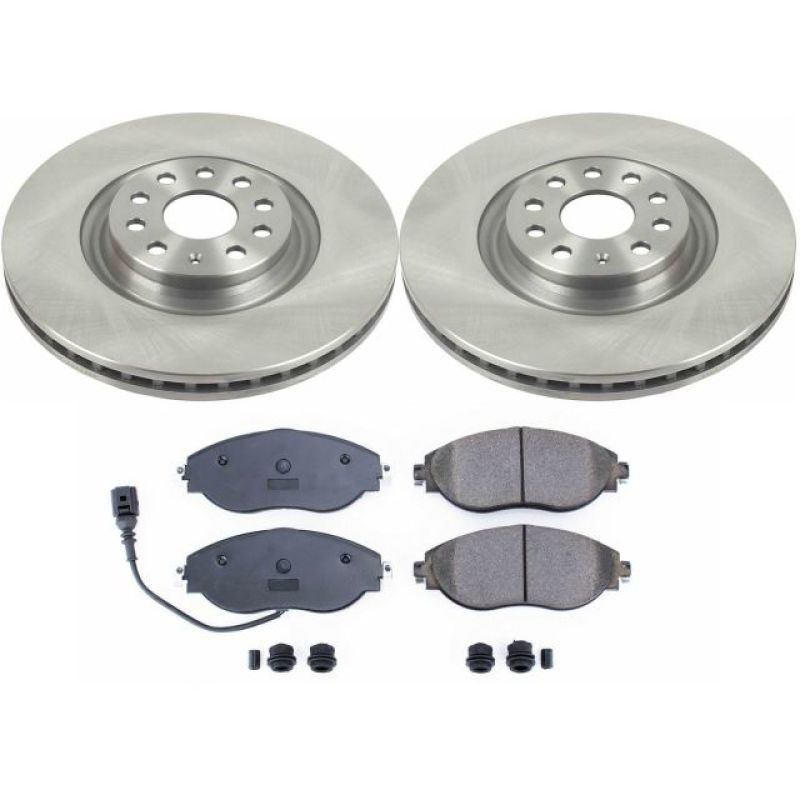 PowerStop - Power Stop 12 - 17 Volkswagen CC Front Autospecialty Brake Kit - Panda Motorworks