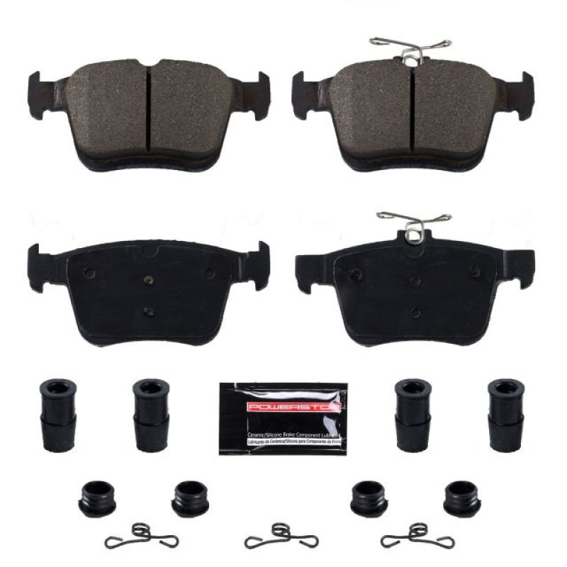 PowerStop - Power Stop 15 - 19 Audi A3 Rear Z23 Evolution Sport Brake Pads w/Hardware - Panda Motorworks