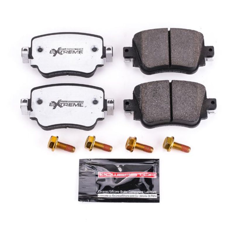PowerStop - Power Stop 16 - 18 Audi Q3 Rear Z26 Extreme Street Brake Pads w/Hardware - Panda Motorworks