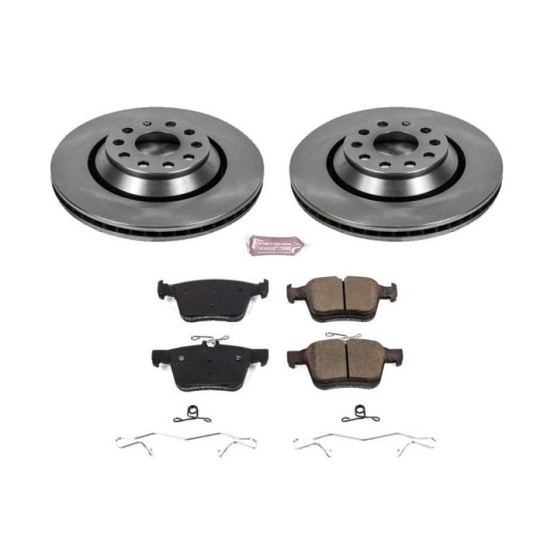 PowerStop - Power Stop 17 - 18 Audi RS3 Rear Autospecialty Brake Kit - Panda Motorworks