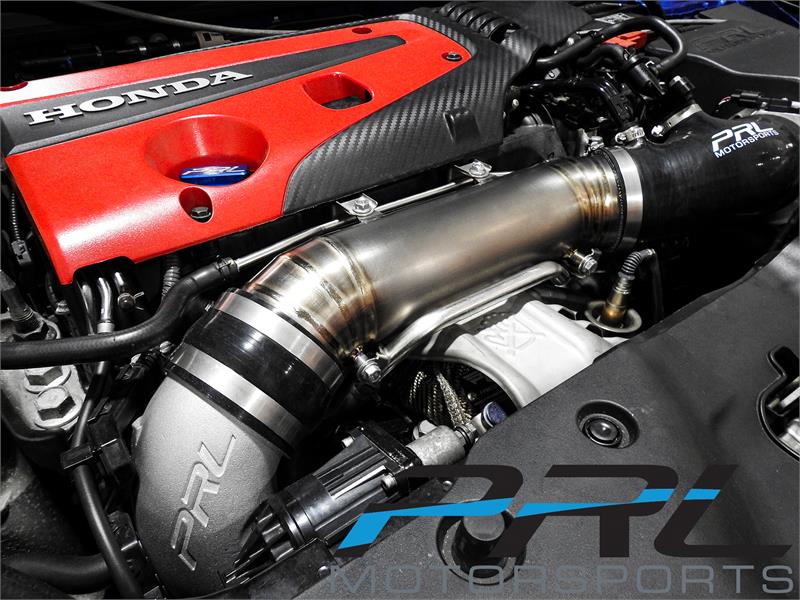 PRL Motorsports - 2017+ FK8 Honda Civic Type - R Titanium Turbocharger Inlet Pipe Kit