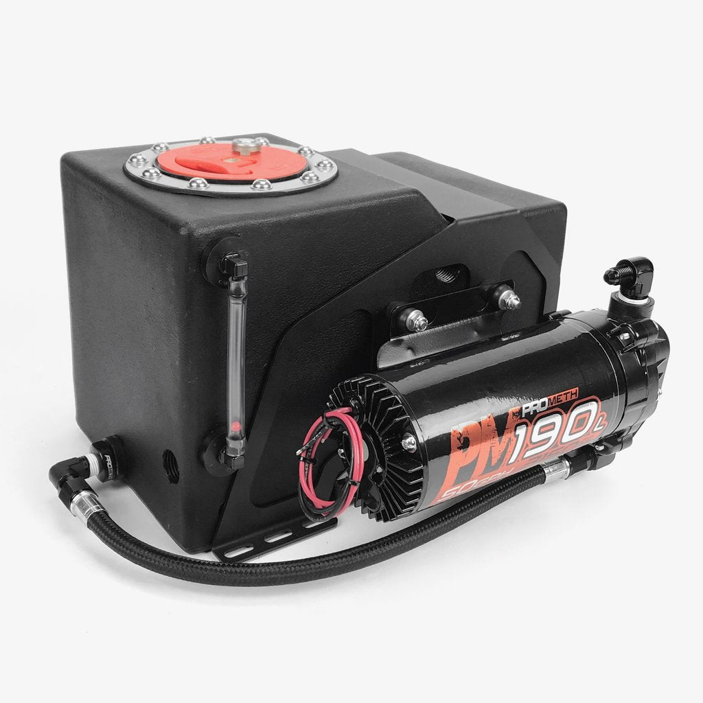 Pro Meth - UNIVERSAL 2 GALLON TRUNK MOUNT TANK (VORTECH BATTERY RESERVOIR) - Panda Motorworks
