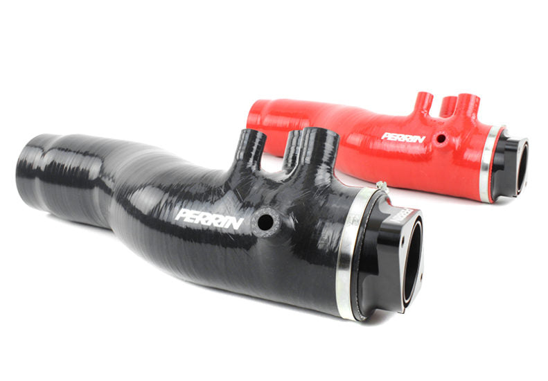 Perrin 2015+ Subaru WRX Red 3in Turbo Inlet Hose w/ Nozzle