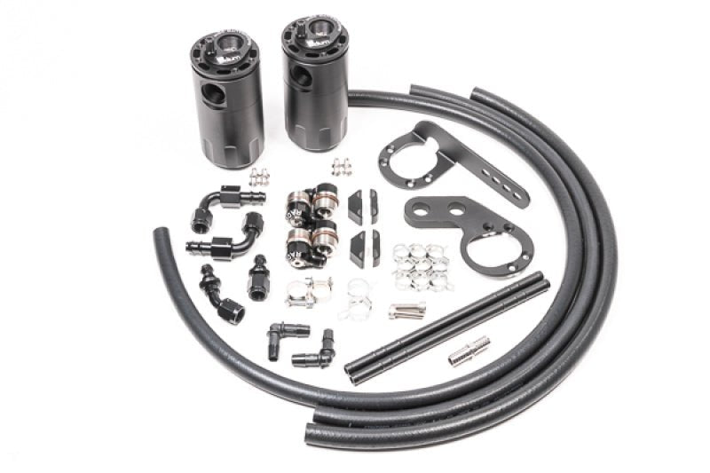 Radium Engineering - Radium Engineering Dual Catch Can Kit Civic Type - R Fluid Lock - Panda Motorworks