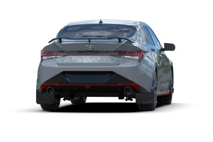Rally Armor - Rally Armor 2022 Hyundai Elantra N & N Line Black UR Mud Flap - Panda Motorworks