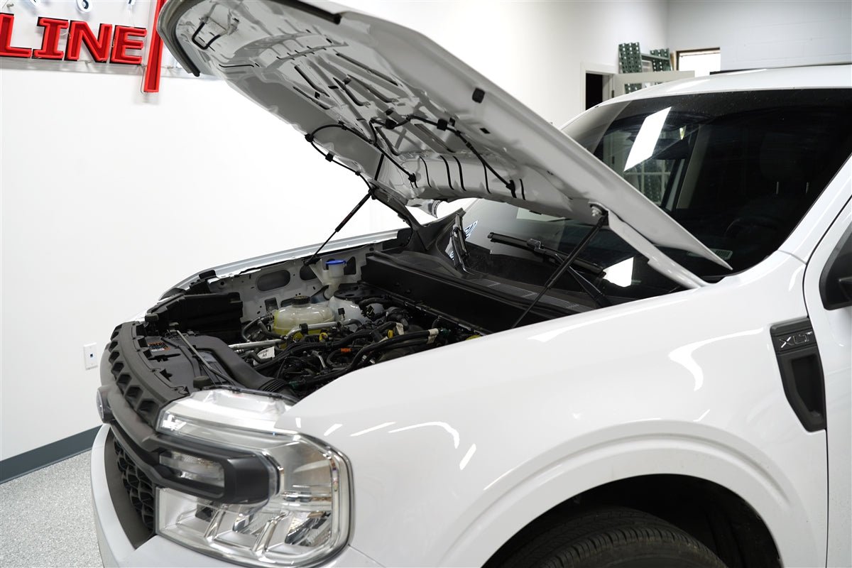 Redline Tuning - Redline Tuning 2022+ Ford Maverick Hood QuickLIFT PLUS - Panda Motorworks