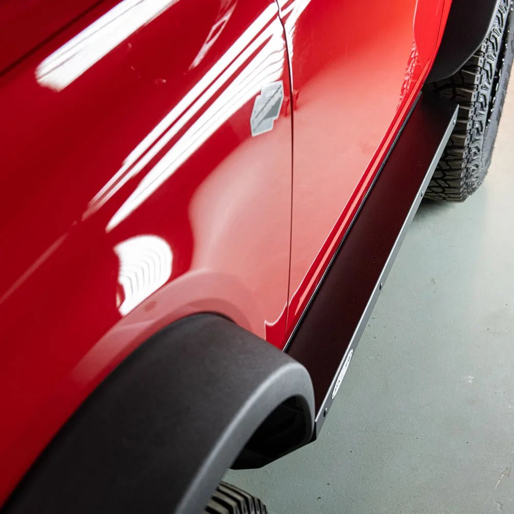 Rock Slide Engineering - Rock Slide 21 - 22 Ford Bronco 2 Door Step Sliders 3rd Gen - Panda Motorworks