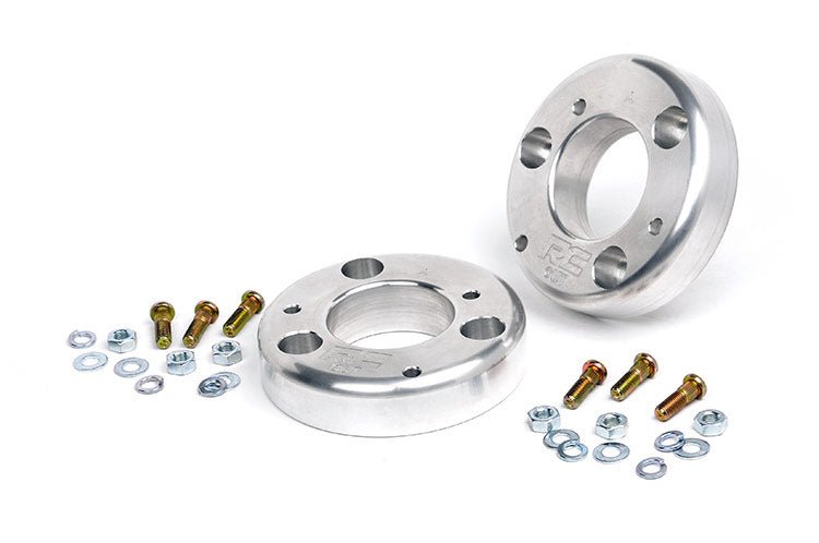 Rough Country - 2IN FORD LEVELING BILLET STRUT EXTENSIONS (14 - 20 F - 150)