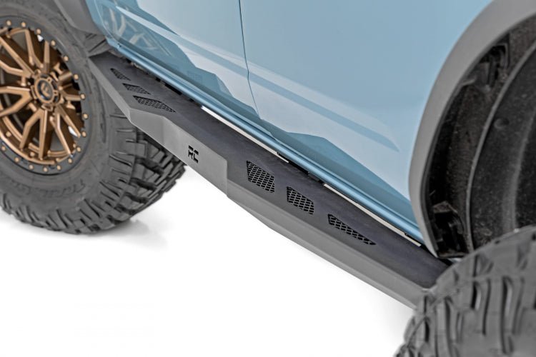 Rough Country - ROCK SLIDERS HEAVY DUTY 4 - DOOR | FORD BRONCO 4WD (2021+) - Panda Motorworks