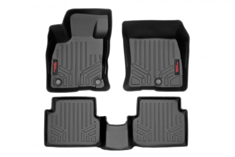 Rough Country - Rough Country FLOOR MATS FRONT AND REAR | FORD MAVERICK 4WD (2022 - 2023) - Panda Motorworks
