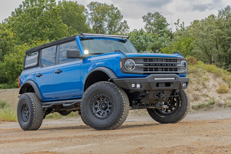 Rough Country - Rough Country Hidden Winch Mount ALL MODELS | FORD BRONCO 4WD (2021 - 2023) - Panda Motorworks