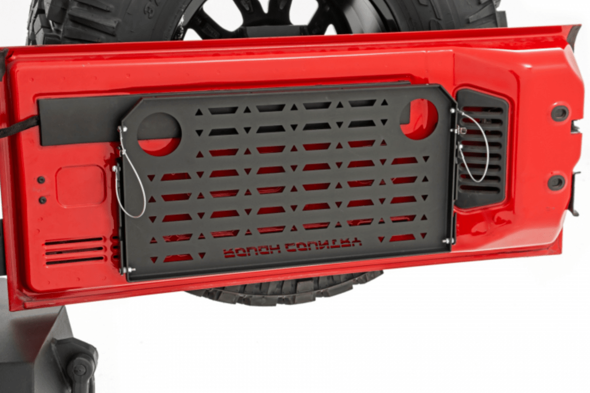 Rough Country - Rough Country TAILGATE TABLE | JEEP WRANGLER JK (2007 - 2018) / FORD BRONCO (2021) - Panda Motorworks