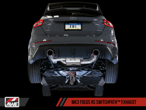 AWE Ford Focus RS Exhaust