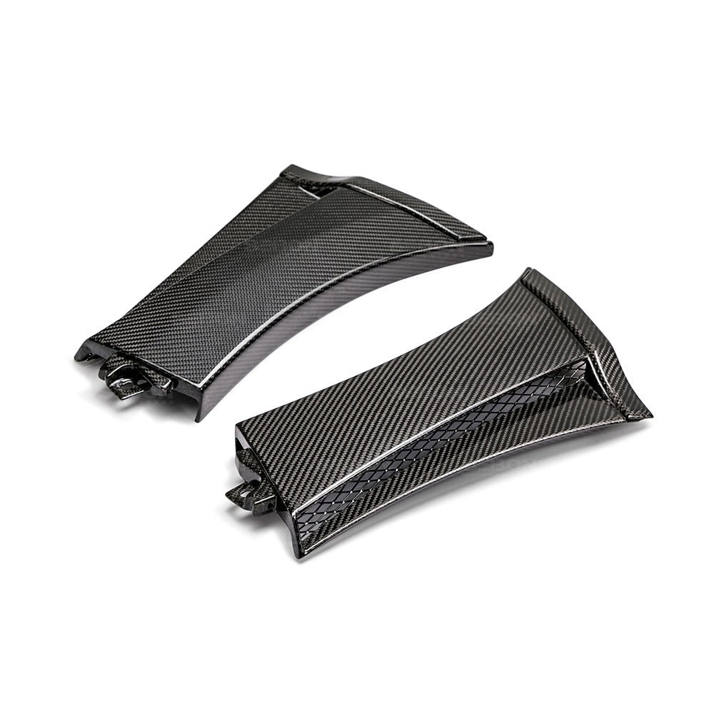 Seibon - CARBON FIBER FENDER CAPS FOR 2008 - 2014 SUBARU STI / 2011 - 2014 WRX