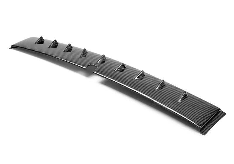 Seibon 08-10 Mitsubishi Evo 10 SA-Style Carbon Fiber Roof Fin Spoiler *excl Evo w/Sound Pack/Sunroof - Panda Motorworks - 2