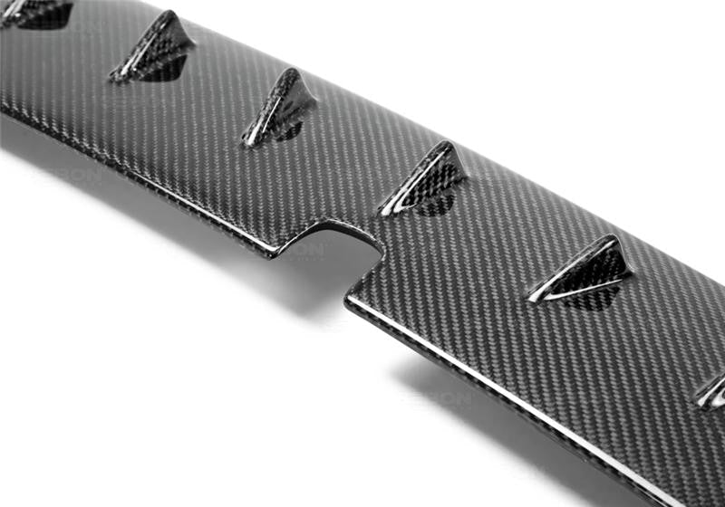 Seibon 08-10 Mitsubishi Evo 10 SA-Style Carbon Fiber Roof Fin Spoiler *excl Evo w/Sound Pack/Sunroof - Panda Motorworks - 3