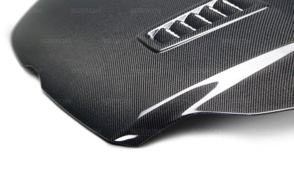Seibon - Seibon 12 - 14 Ford Focus RS - Style Carbon Fiber Hood - Panda Motorworks