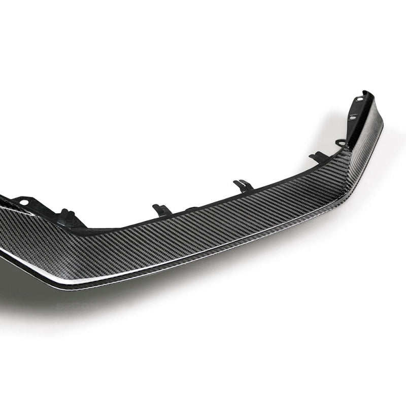 Seibon - Seibon 16 - 17 Honda Civic Type R OEM Carbon Fiber Rear Lip - Panda Motorworks