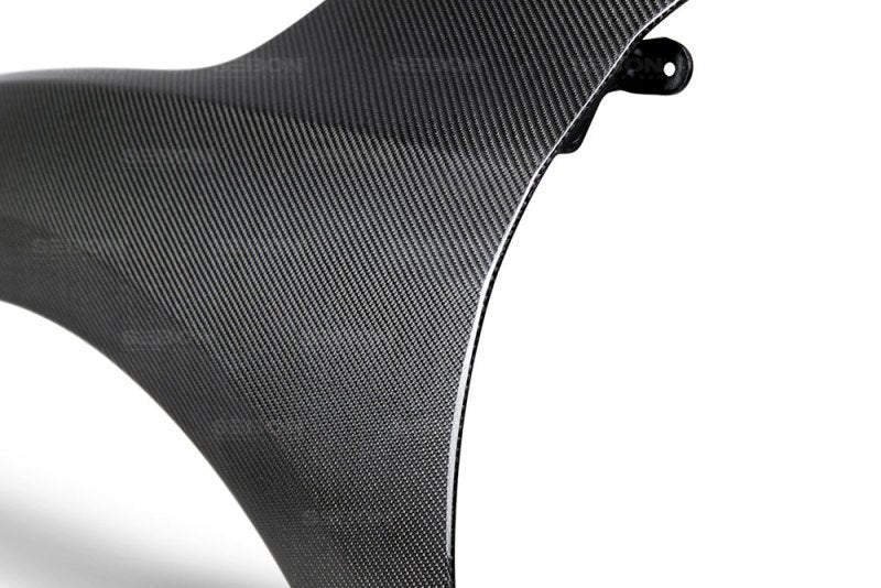 Seibon - Seibon 16 - 18 Honda Civic Sedan/Coupe OEM - Style Carbon Fiber Fender