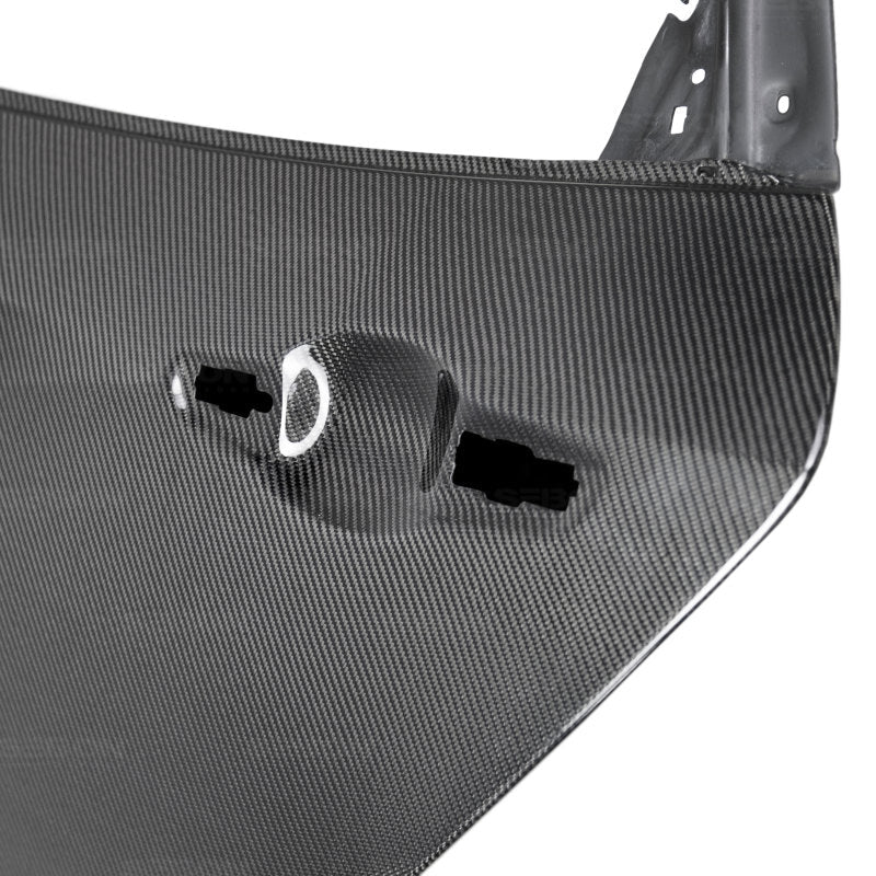 Seibon - Seibon 2017 Honda Civic Type - R OE Style Gloss Carbon Fiber Rear Doors