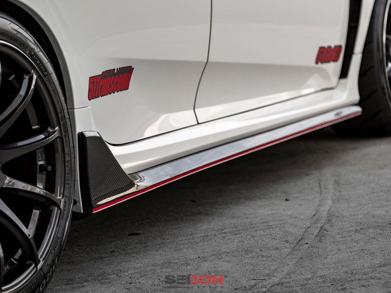 Seibon - Seibon 2017 Honda Civic Type R OEM Carbon Fiber Side Skirts