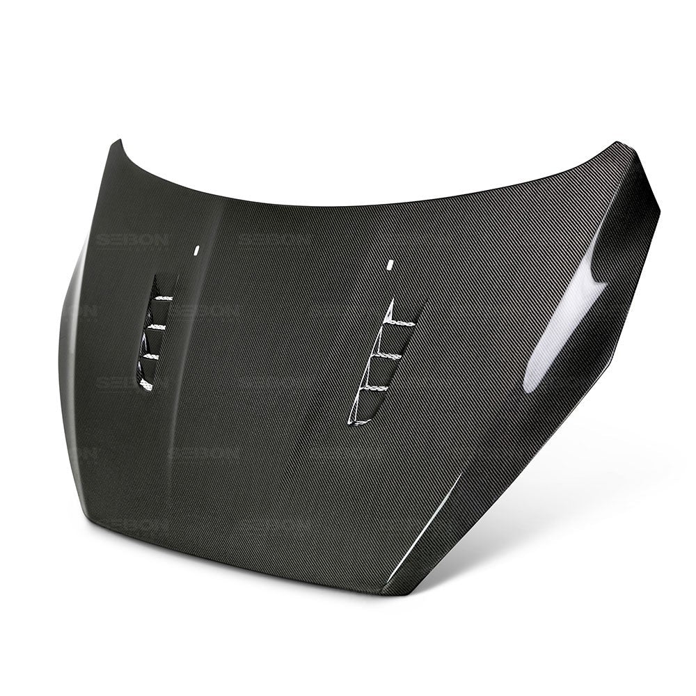 Seibon - Seibon RS - STYLE CARBON FIBER HOOD FOR 2015 - 2018 FORD FOCUS