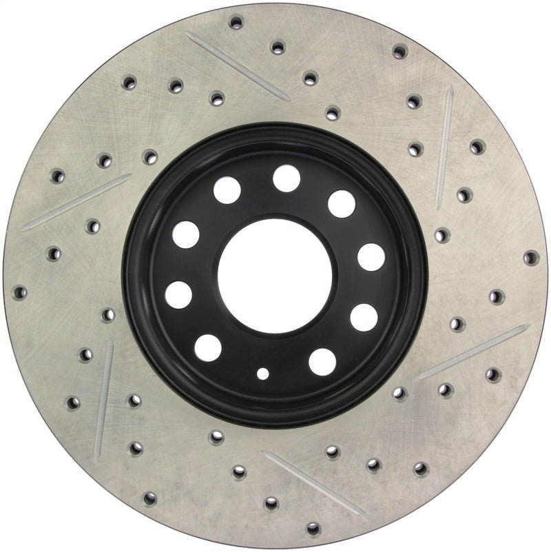 Stoptech - StopTech Slotted & Drilled Sport Brake Rotor - Panda Motorworks