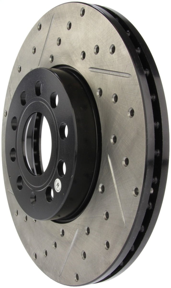 Stoptech - StopTech Slotted & Drilled Sport Brake Rotor - Panda Motorworks