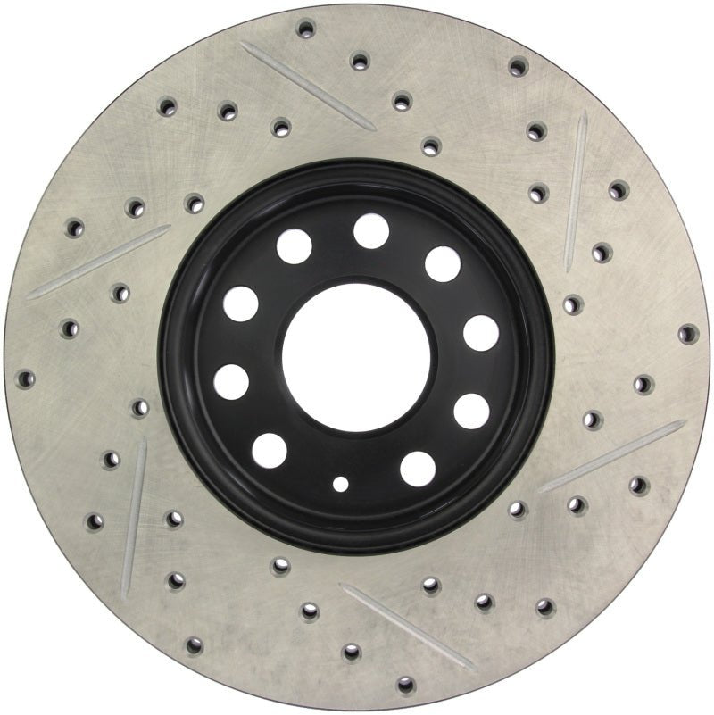 Stoptech - StopTech Slotted & Drilled Sport Brake Rotor - Panda Motorworks