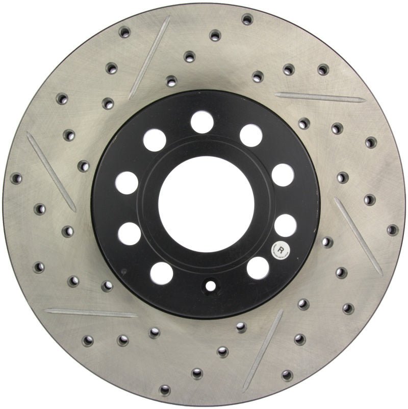 Stoptech - StopTech Slotted & Drilled Sport Brake Rotor - Panda Motorworks