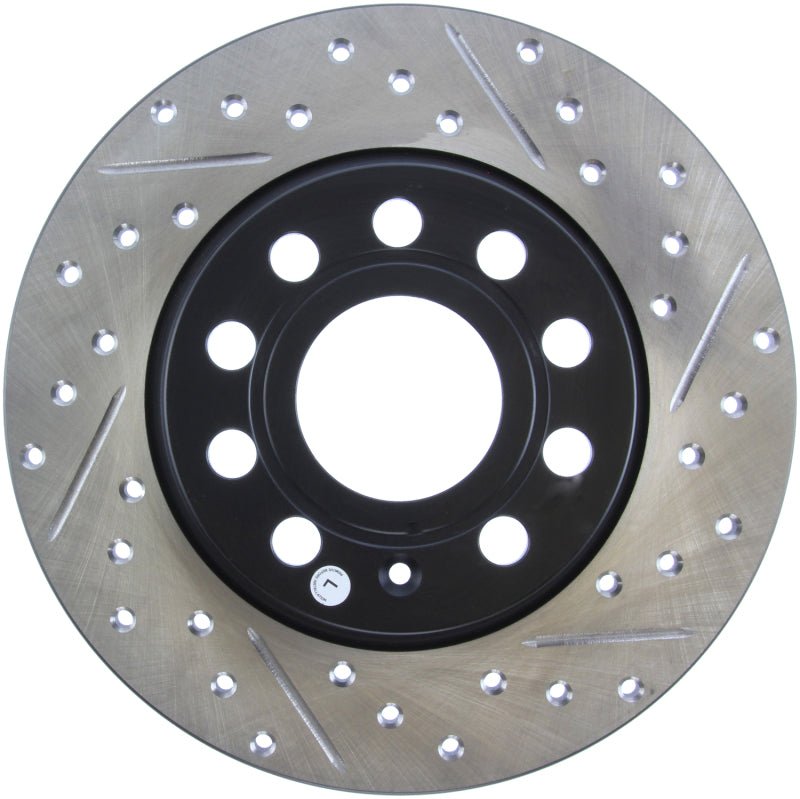 Stoptech - StopTech Slotted & Drilled Sport Brake Rotor - Panda Motorworks