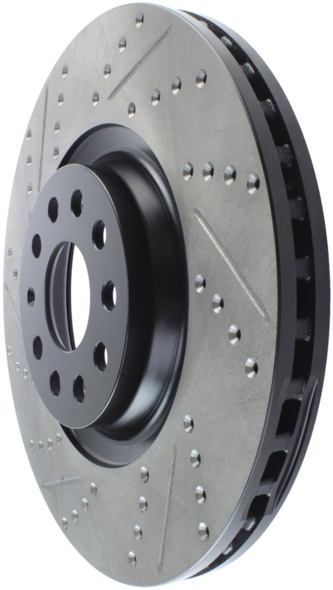 Stoptech - StopTech Slotted & Drilled Sport Brake Rotor - Panda Motorworks